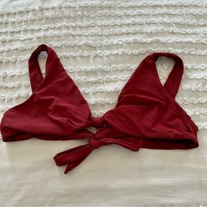 Brick Red Swim Top